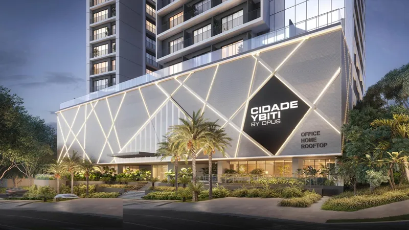 Entrada comercial — Cidade Ybiti Offices