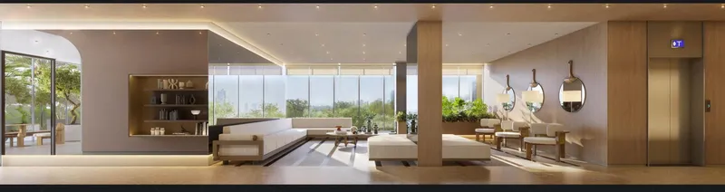 Hall residencial — Cidade Ybiti Home