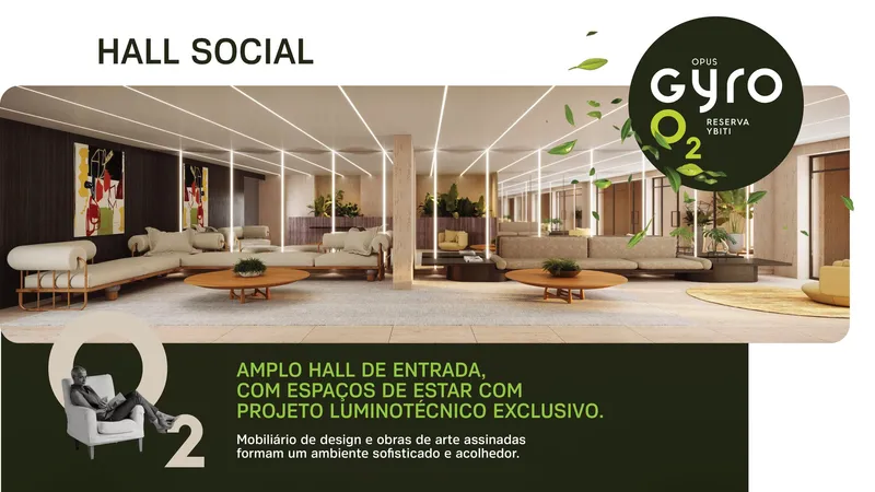 Hall social — Opus Gyro O2