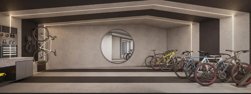 Bicicletario — Cidade Ybiti Offices