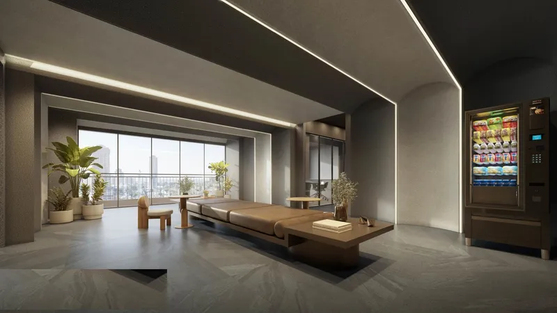 Rooftop foyer — Cidade Ybiti Offices