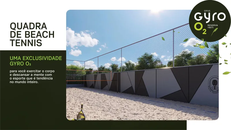 Beach tennis — Opus Gyro O2